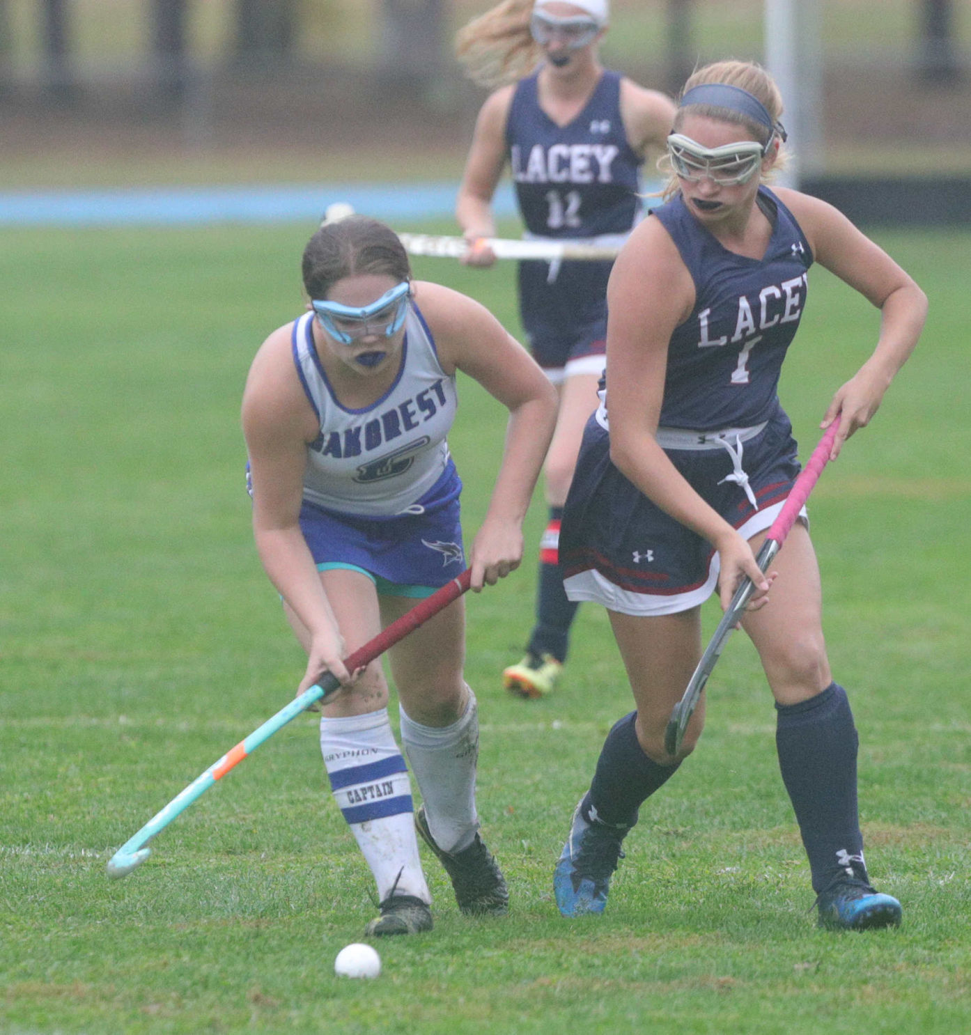 Lacey vs Oakcrest Field Hockey game